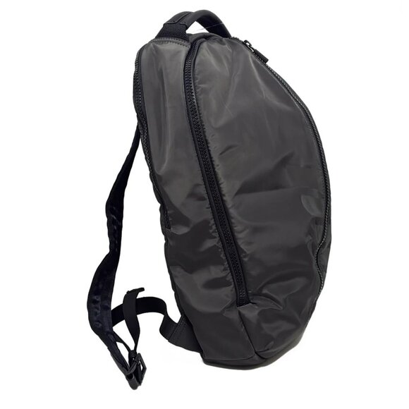 Auth EMPORIO ARMANI - Dark Gray Polyester Backpack - Picture 4 of 8